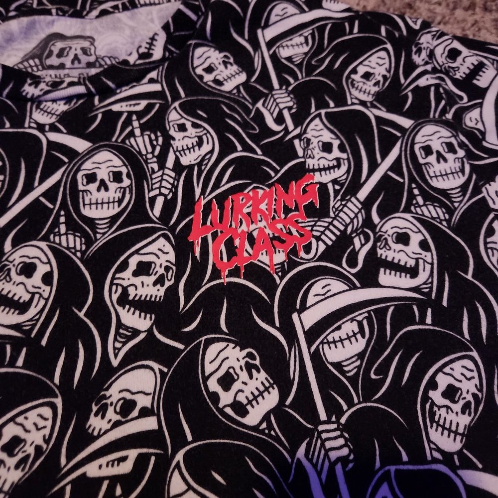 Lurking Class Grim Reaper All Over Shirt